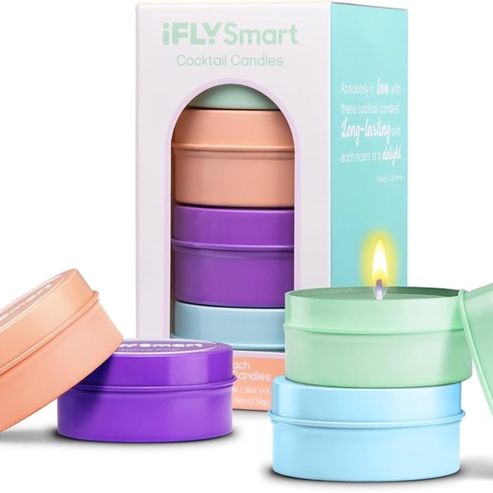 Cocktail Scented Candle Set